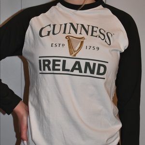 Official Guinness Merchandise Baseball Long-sleeve